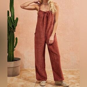 BDG Rust Corduroy Jumpsuit 🧡
